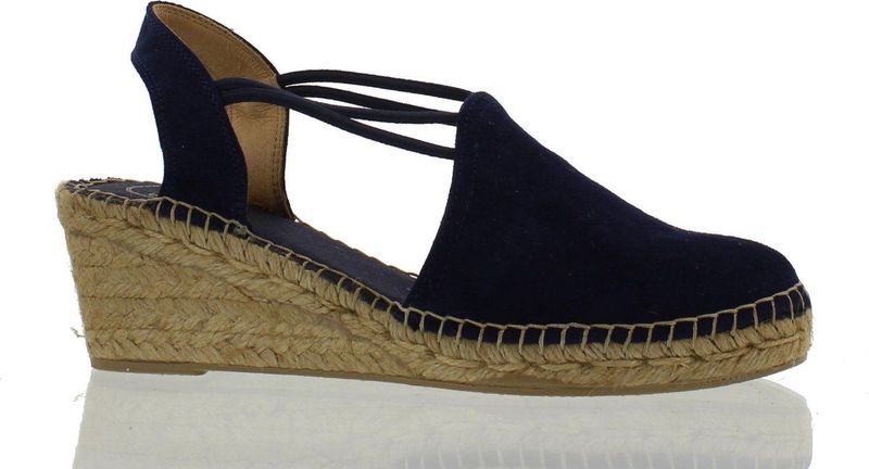 Toni Pons - Tremp - Espadrilles - Blauw - Sleehak