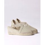 Espadrilles - Dames - Katoen - Jute Sleehak - Veganistisch Model