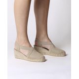 Espadrilles - Dames - Katoen - Jute Sleehak - Veganistisch Model