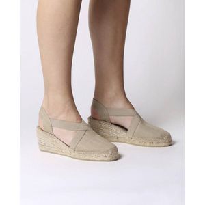 Espadrilles - Dames - Katoen - Jute Sleehak - Veganistisch Model