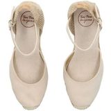 Toni Pons Espadrille Lloret Sandalen beige Textiel - Dames - Maat 43