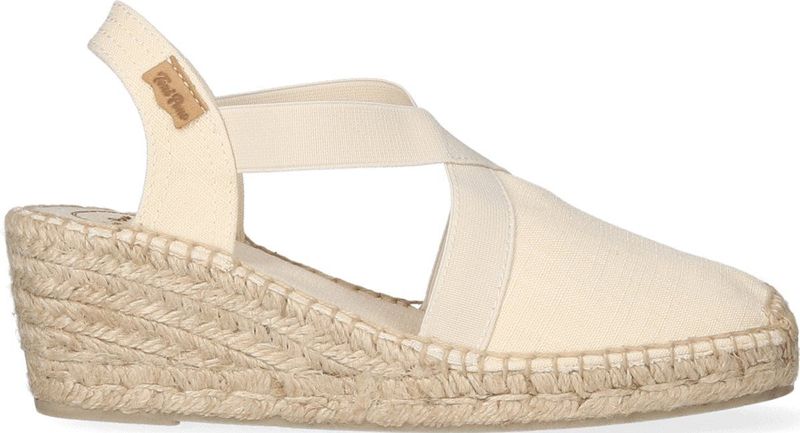Espadrilles - Katoen - Jute Sleehak - Veganistisch Model
