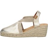 Toni Pons - Tossa Espadrilles - Platinum - Textiel - Leer