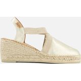 Toni Pons - Tossa Espadrilles - Platinum - Textiel - Leer