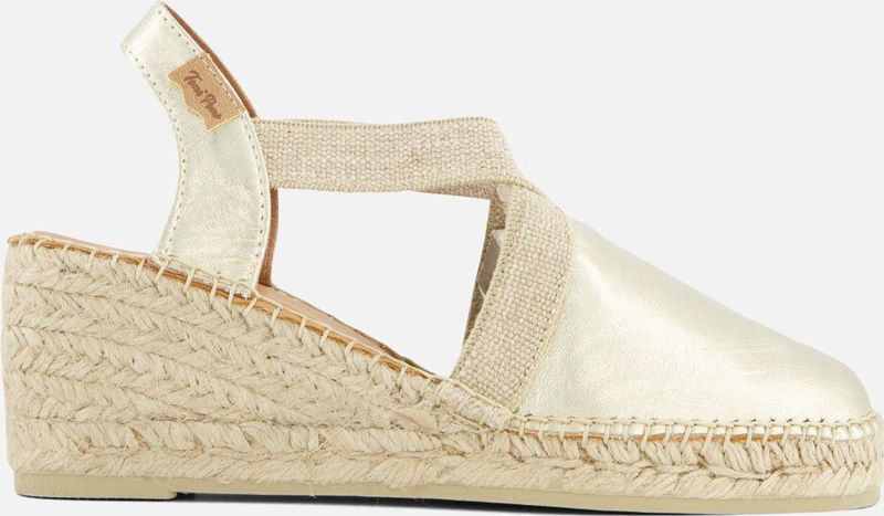 Toni Pons - Tossa Espadrilles - Platinum - Textiel - Leer