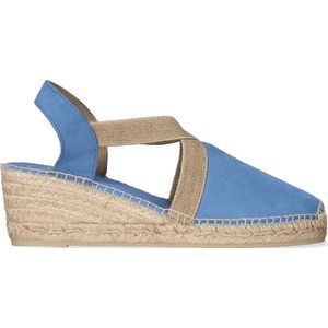 Toni Pons Espadrilles Dames  Blauw Suède