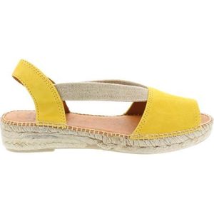 Toni Pons - Ella - Espadrilles - Geel - Suède - Textiel