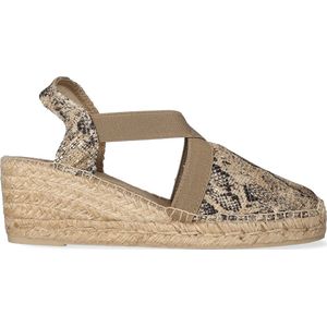 Toni Pons Espadrilles Dames  Taupe Textiel