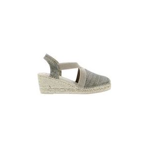 Toni Pons Triton Dames Espadrilles Caqui | Groen | Textiel | Maat 35 | TRITONcaqui