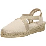 Toni Pons Verdi-V Sandalen Touwzool - gebroken wit