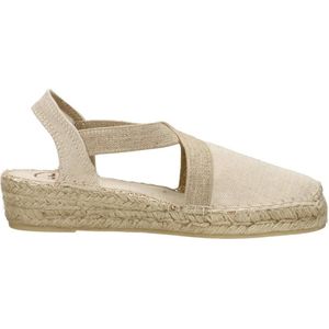 Toni Pons Verdi-V Sandalen Touwzool - gebroken wit