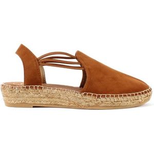 Toni Pons - Nuria - Sandaal - Bruin - Suède - Dempende Binnenzolen