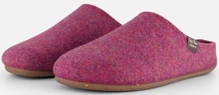 TONI PONS Dameshuisslipper van Gerecycled Vilt - Paars