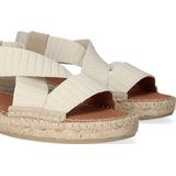 Toni Pons Eire-TR Dames Espadrilles Cru Beige Textiel