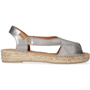Toni Pons - Elda-P - Espadrilles - Zilver - Leer