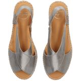 DemoniaCult - EMILY-362 Plateau Laarzen - US 6 - 36 Shoes - Zilverkleurig/Zwart