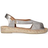 DemoniaCult - EMILY-362 Plateau Laarzen - US 6 - 36 Shoes - Zilverkleurig/Zwart