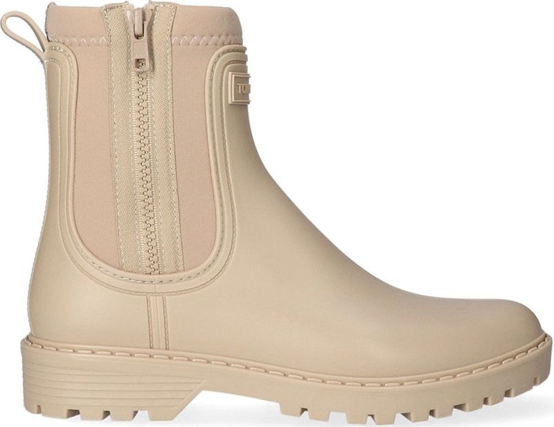 Toni Pons Clais Dames Regenboots Beige Beige Rubber CLAISbeige