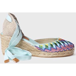 Toni Pons Lolita Dames Espadrilles Rainbow | Multi | Canvas | Maat 36 | LOLITArainbow