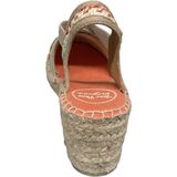 TERRA - Damesespadrille - Veelkleurig - Raffia - Veganistisch