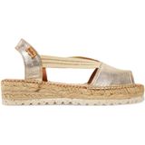 Toni Pons - Estel-SW - Sandalen - Effen Kleur - Leer - Jute en EVA Hak