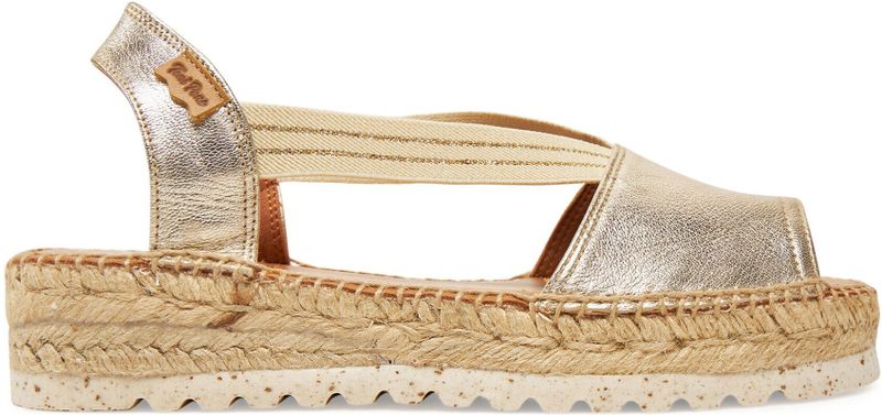 Toni Pons - Estel-SW - Sandalen - Effen Kleur - Leer - Jute en EVA Hak