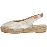 Toni Pons - Erica-as - Sandalen - Bruin - Leer - Jute Sleehak