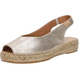 Toni Pons - Erica-as - Sandalen - Bruin - Leer - Jute Sleehak