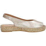 Toni Pons - Erica-as - Sandalen - Bruin - Leer - Jute Sleehak