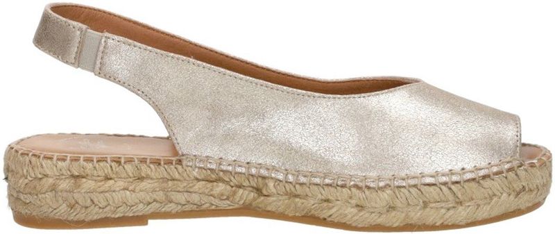 Toni Pons - Erica-as - Sandalen - Bruin - Leer - Jute Sleehak