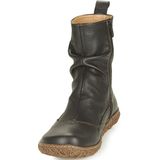 El Naturalista - 2N722201E505_001 Enkellaarsjes - Zwart - Natuurlijk Materiaal - Comfortabel