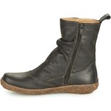 El Naturalista - 2N722201E505_001 Enkellaarsjes - Zwart - Natuurlijk Materiaal - Comfortabel