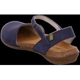 Sandalen - Effen - Leer/Suède - Klittenbandsluiting - Platte Hak