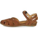 El Naturalista - 2520711ND005_023 - Sandalen - Bruin - Leer - Plat - Gesp - Casual