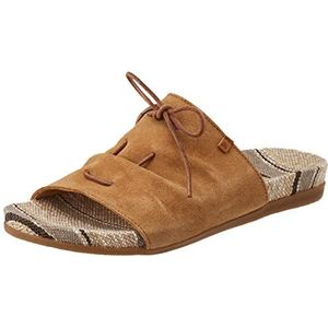 El Naturalista Lux Suede Camel/Zumaia damessandalen N5254, Kameel.