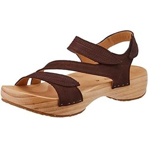 El Naturalista Shokunin sandalen met hak voor dames, Bruin, 40 EU