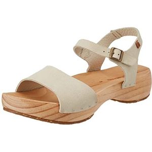 El Naturalista Shokunin N5831 Damessandalen met open teen, Crème, 41 EU
