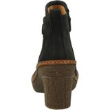 El Naturalista - N5179 - Enkellaarsjes - Zwart - Beukenleren - Hoogte hak 6 cm