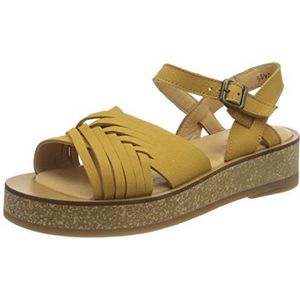 El Naturalista Dames N5591 Aangenaam enkelbandje sandalen, Curry, 41 EU