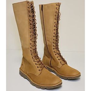 El Naturalista N5533 Pleasant-Lux suède Camel/Forest kuitlaarzen voor dames