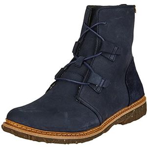 El Naturalista - 254701NF0005_0B0 Angkor - Enkellaarsjes - Marineblauw - Leer