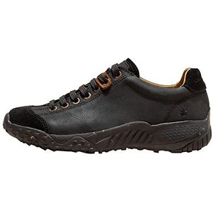 El Naturalista - 256221101005 - Lederen Schoenen - Zwart - Leer - Plat - Ritssluiting