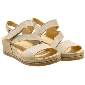 El Naturalista Picual, damessandalen met sleehak, Steen, 39 EU