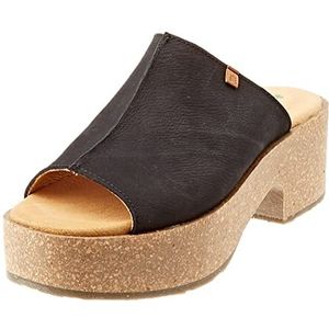 El Naturalista Arbequina damessandalen met hak, Zwart, 39 EU