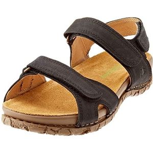 El Naturalista Labern, uniseks sandalen voor volwassenen, Zwart, 46 EU