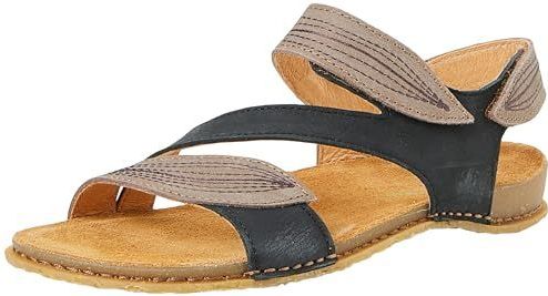 EL NATURALISTA Ballerina met riempjes 'Panglao'  zwart