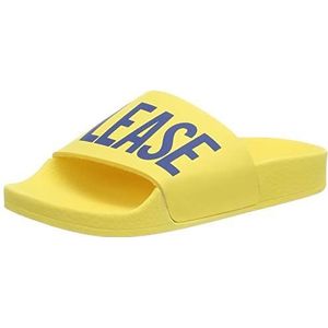 The White Brand Unisex Beach Please Peeptoe sandalen voor kinderen, geel geel geel geel, 31 EU