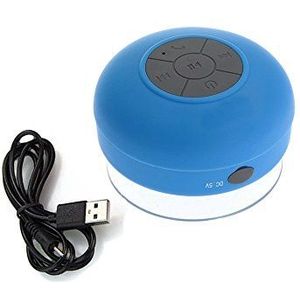 DAM DMD159 Bluetooth-douche-luidspreker met zuignap, blauw