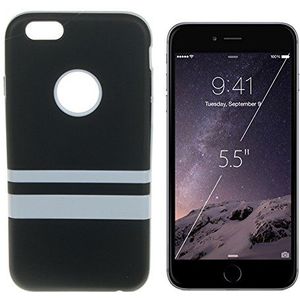 Silica dmi144 lichtdoorlatende beschermhoes voor Apple iPhone 6 Plus – zwart, zwart