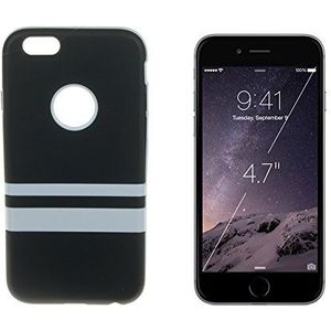 Silica dmi148 lichtdoorlatende beschermhoes voor Apple iPhone 6 – zwart, zwart